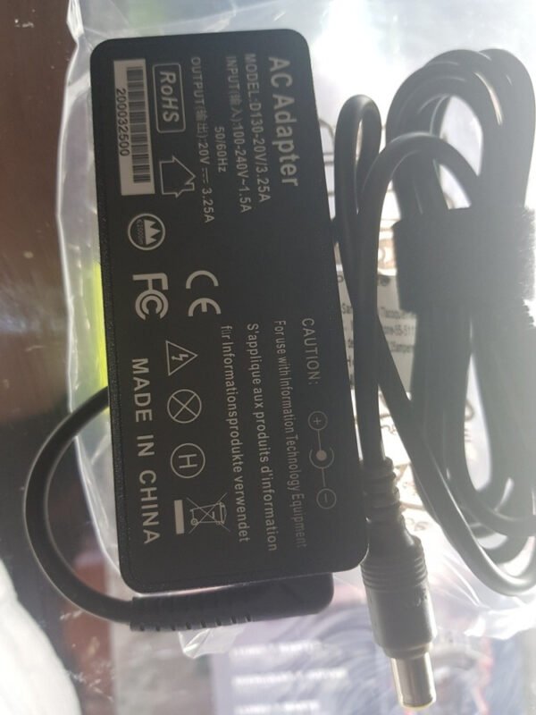 Cargador Laptop Lenovo T420,20v.3.25 90w - Imagen 4