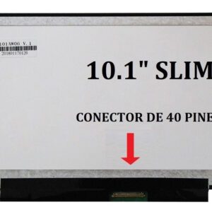 Pantalla Display LED Slim 10.1 B101AW06 V.1 40 Pines 1366x768