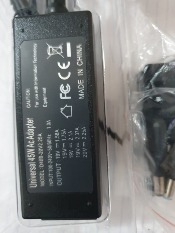 Cargador Multiuniversal Para Laptops Mini De 45watts Nueva - Imagen 4