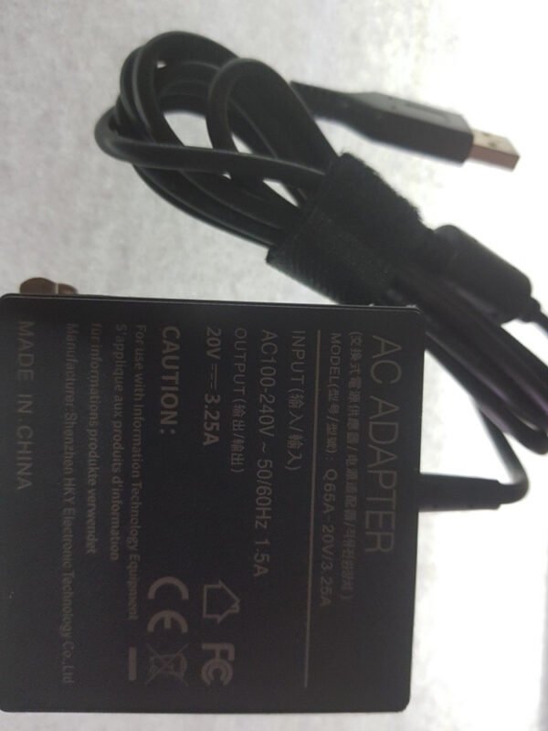 Cargador Lenovo Pro 4 Usb 20v.3.25 Nueva - Imagen 4