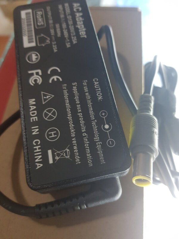 Cargador Laptop Lenovo T420,20v.3.25 90w - Imagen 3