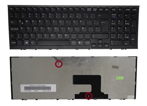Teclado de Reemplazo para Sony VPC-EE PCG-61611L - Imagen 3