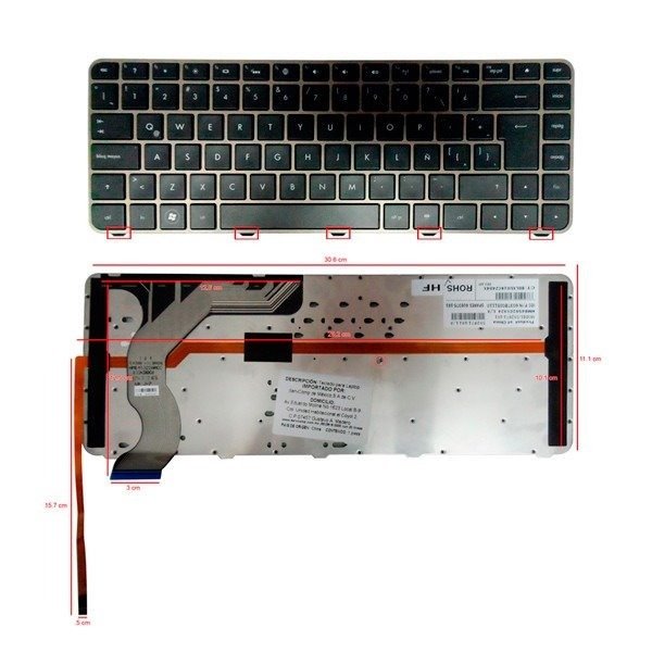 Teclado Hp de Reemplazo 14-k Español Nuevo