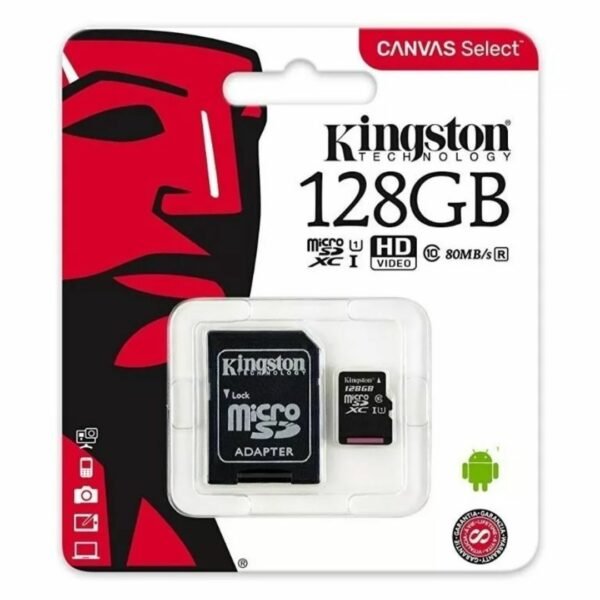 MicroSD Kingston 128 Gb Original - Imagen 2