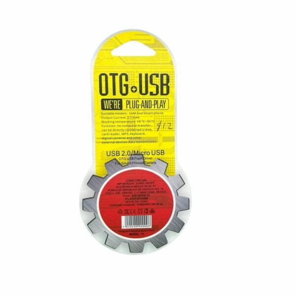 Mini Adaptador Otg V8 Micro Usb A Usb Hembra (tipo A) - Imagen 3