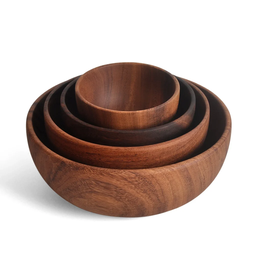 Cuencos de Madera para Ensalada