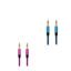 Cable Auxiliar 3.5 mm Tipo Agujeta de 2m – Audio Nítido y Estable