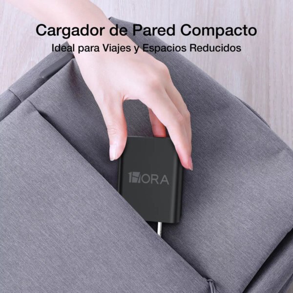 Cargador USB  Carga Rápida Compatible Con Samsung Motorola Oppo 1Hora GAR064 - Imagen 3