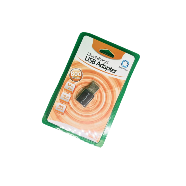 Tarjeta Wifi Inalámbrica Doble Banda 2.4G 5.8G 600 Mbps USB 2.0