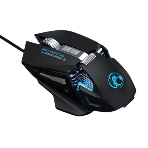 Mouse Led Rgb Raton Usb 7200dpi Negro Gamer - Imagen 2