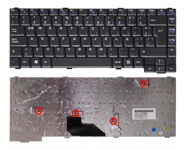Teclado Gateway Mx6000 Mx6955 Mx6956 Mx6957 Negro Español