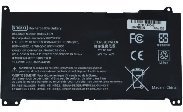 Bateria Hp Rro3xl Rr03xl 430 450 470 G4 851477-421
