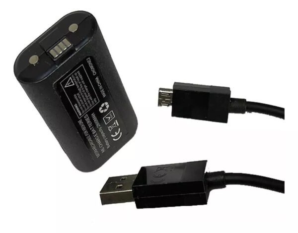 Pila Recarga Y Cable 2.7m Para Control Xbox One Y Modelo S