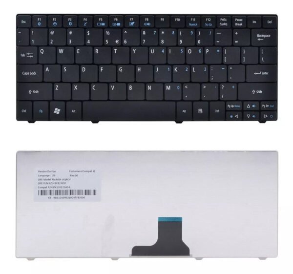 Teclado Compatible Para Acer Za3 Za5 Zh7 A0751 A0751h