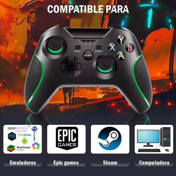 Control Inalambrico Para Pc Steam - Imagen 2