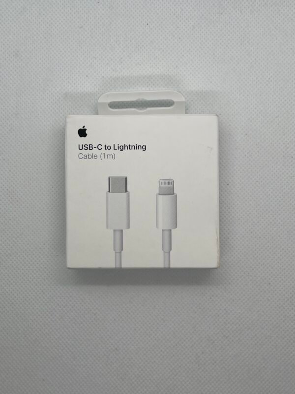 Cargador USB C a Lightning 1M para iPhone Original - Imagen 2