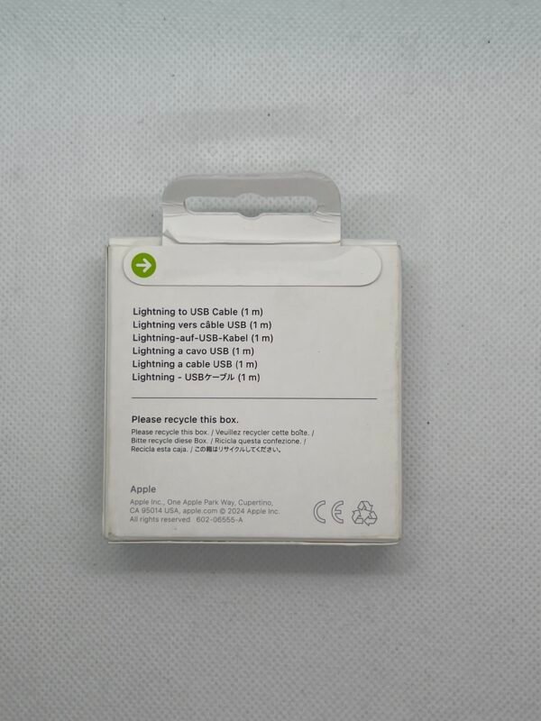 Cargador USB a Lightning para iPhone Original - Imagen 2