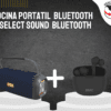 Bocina Portátil Bluetooth + Audífonos Select Sound Bluetooth – Combo Especial
