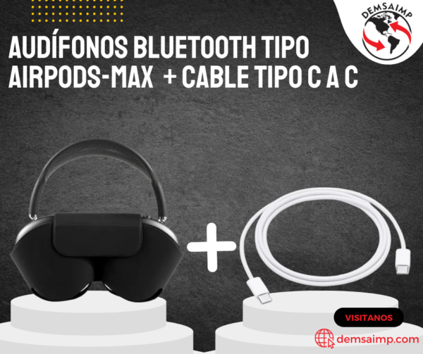AirPods Max+Cable Tipo C