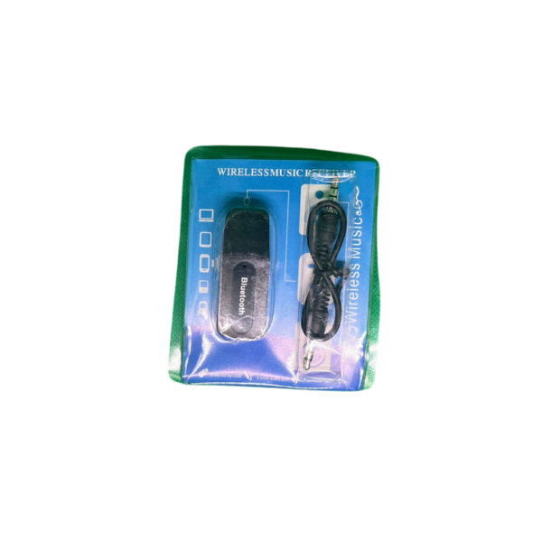 Receptor de música Bluetooth portátil, Mini Adaptador Auxiliar inalámbrico de 3,5 mm para estéreo de Coche en casa - Imagen 2