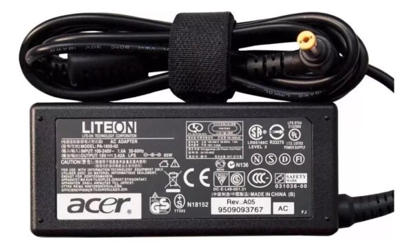 Cargador Acer Original Aspire - Imagen 2