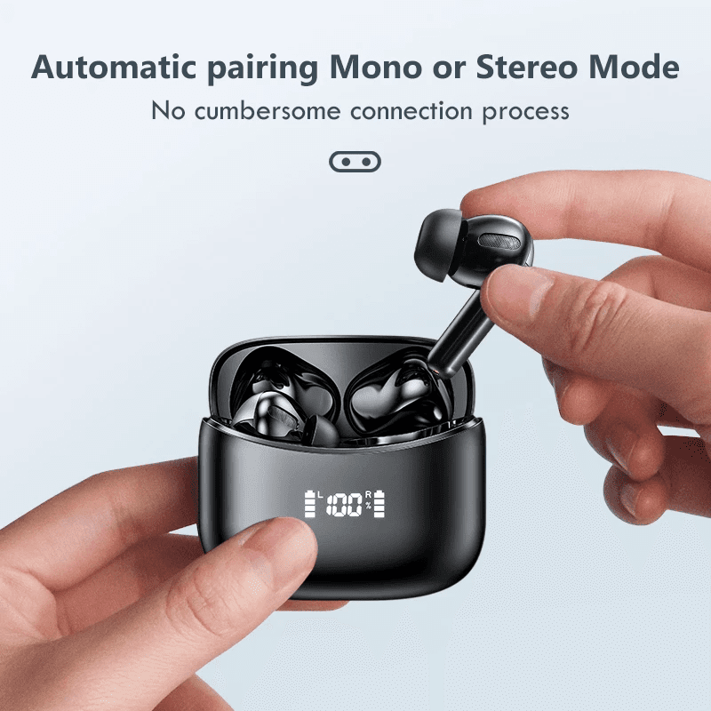 LED TWS Earbuds Bluetooth 5.0 – Sonido 9D y Resistencia al Agua - Imagen 4