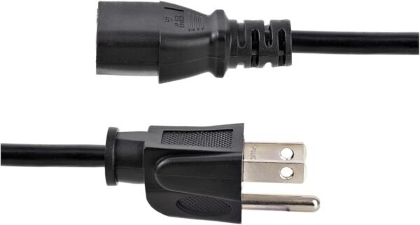Cable Trifasico Alimentacion Pc Cpu Monitor 1.2(25 En Bolsas - Imagen 4