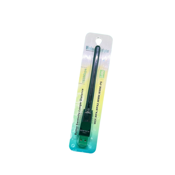 Antena adaptador  Usb wifi nano 100m