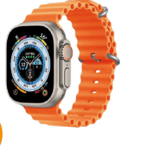 Reloj Inteligente AT8 Ultra MAX 2025 | Edición Premium con Correas Naranja