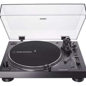 Tornamesa USB/Análoga Audio-Technica AT-LP120XUSB-BK con Salida USB y 3 Velocidades