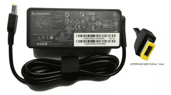 Cargador Original Lenovo 20v 3.25a USB Yoga