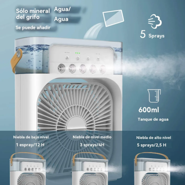 Ventilador De Aire Acondicionado Portátil Mini - Imagen 4