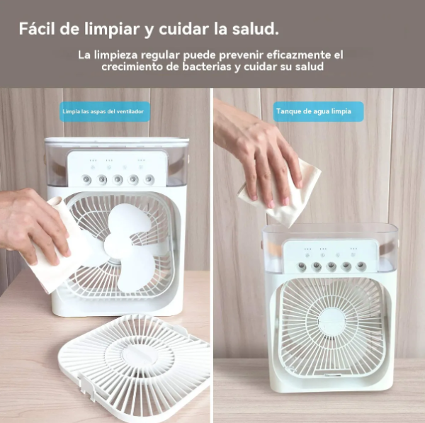 Ventilador De Aire Acondicionado Portátil Mini - Imagen 2