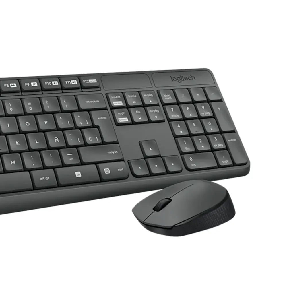 Teclado y Mouse Bluetooth Logitech MK235 Negro