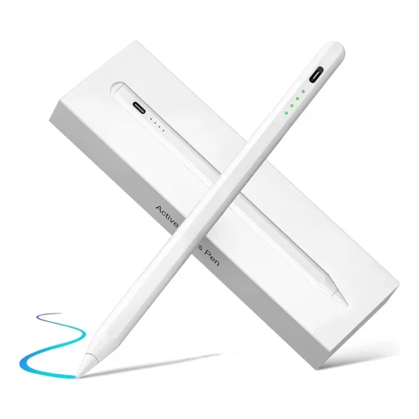 Lápiz óptico para iPad Universal blanco con carga rápida y base magnética