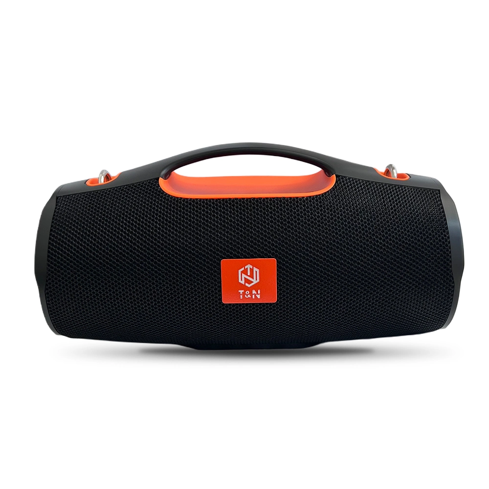 Bocina Bluetooth Portátil 10W T&N TN-437 negro con naranja