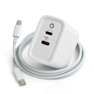 cargador Apple 50W iPhone 16 Pro Max blanco