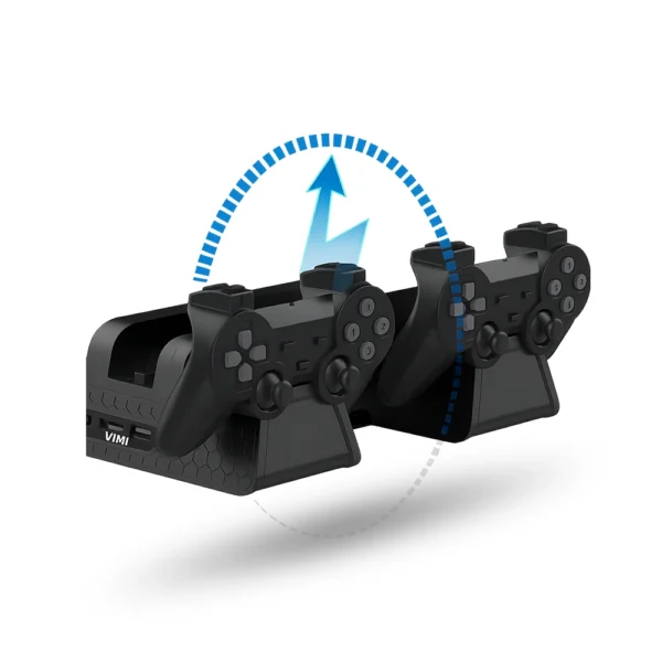 Base enfriadora para PS4 con ventiladores y cargador Vimi