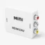 Convertidor HDMI a RCA Blanco – Adaptador de Video y Audio Analógico 1080p