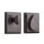 Cerradura Rústica de Bronce Oscuro con Cerrojo Rectangular Signature Hardware
