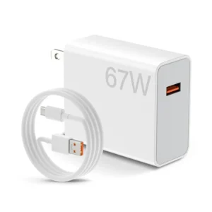 Cargador Xiaomi 67W Turbo Charge con Cable USB-A a USB-C