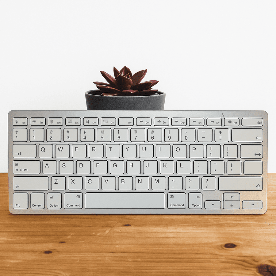 Teclado Inalámbrico Bluetooth BK-3001 Ultrafino de 78 Teclas - Imagen 2