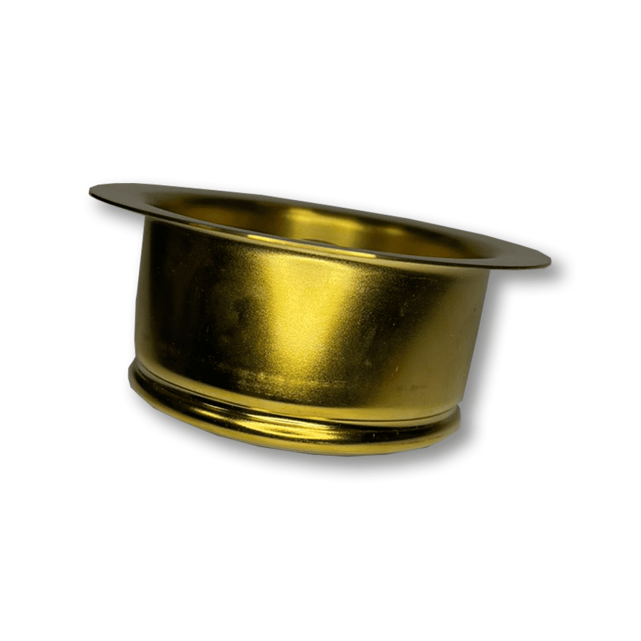 Brida para Desechos de Latón Signature Hardware Dorado Cepillado - Imagen 3