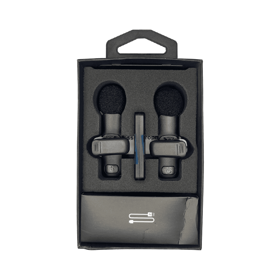 Micrófono inalámbrico K9 – Versión mejorada para creación de contenido - Imagen 2