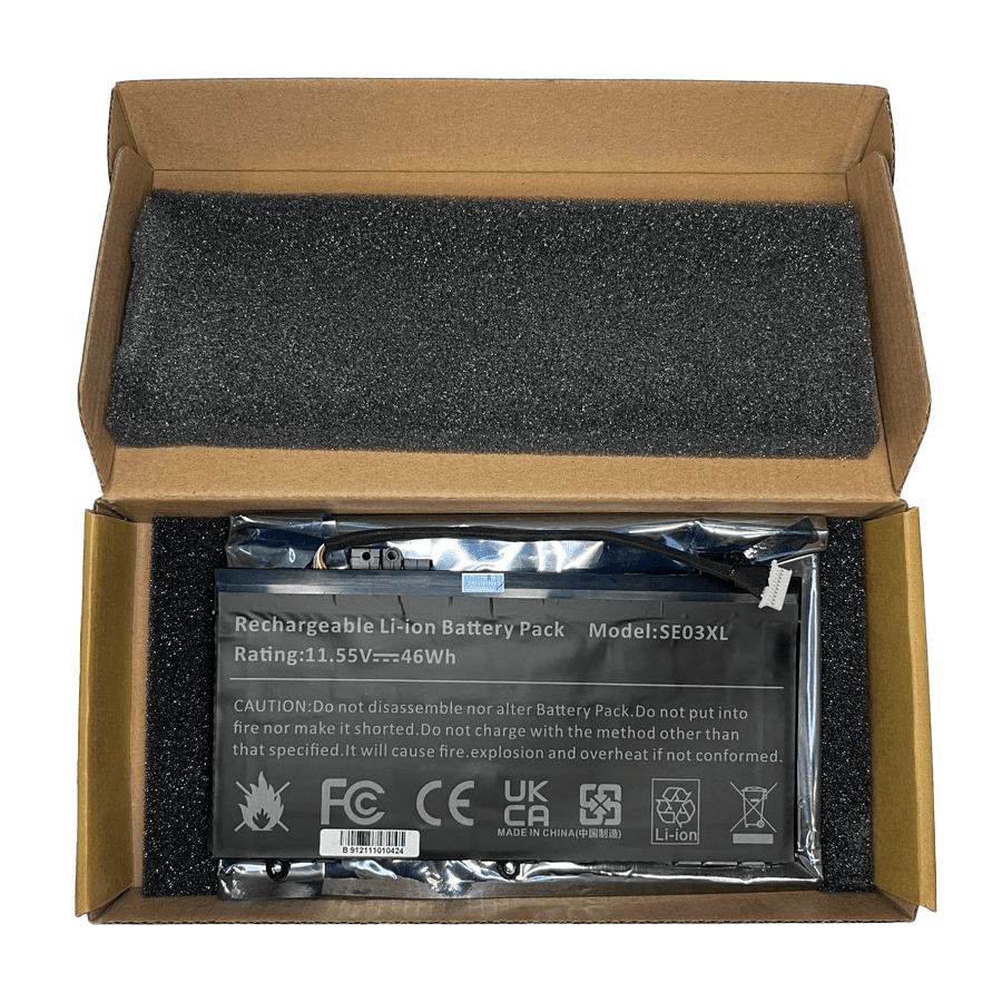 Batería HP SE03XL 11.55V 46Wh | Alto Rendimiento para Laptop - Imagen 3