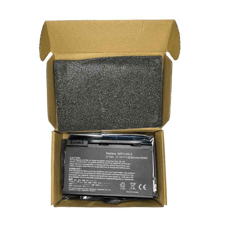 Batería Acer 50l6 3690 5100 5610 5650 BATBL50L4 11.1V 5200mAh 58Wh de Alto Rendimiento - Imagen 2