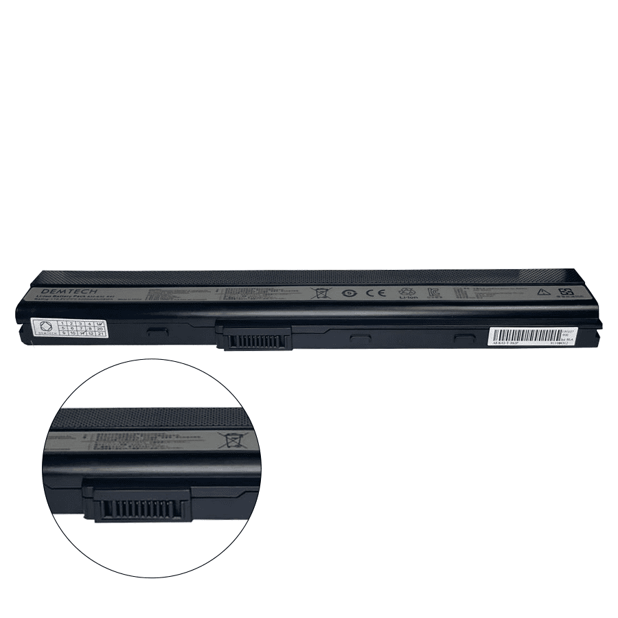 Batería Asus K42 A22-K52 10.8V 5200mAh 56Wh de Alto Rendimiento
