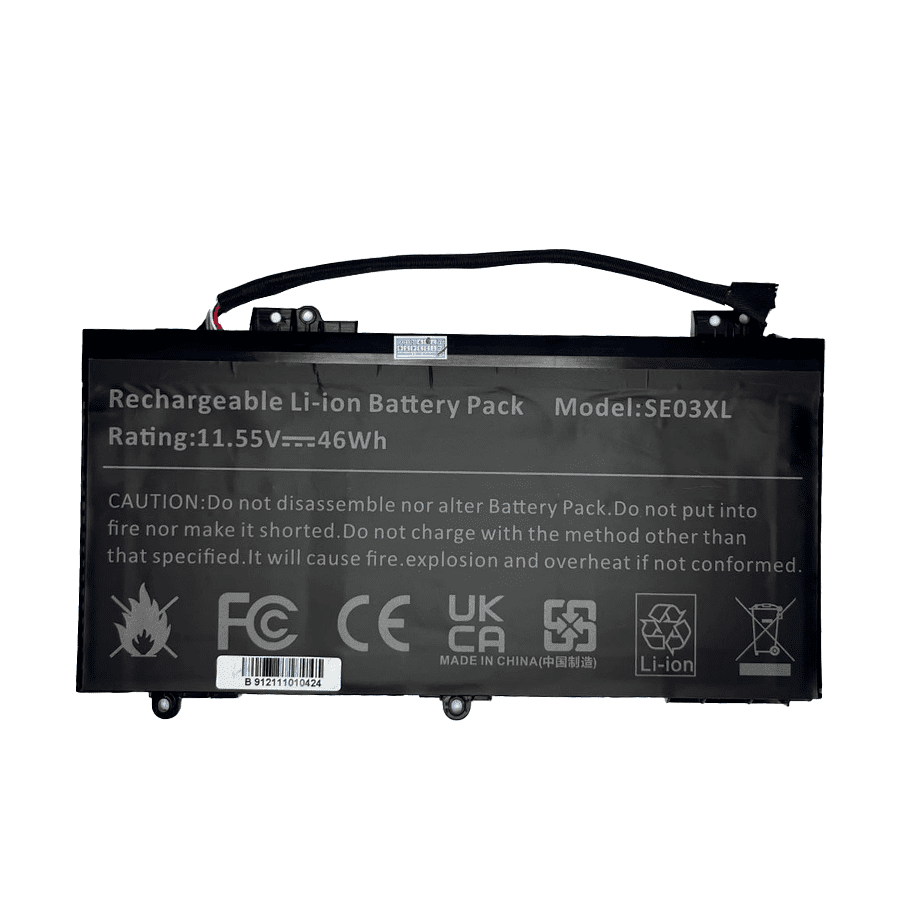 Batería HP SE03XL 11.55V 46Wh de Alto Rendimiento