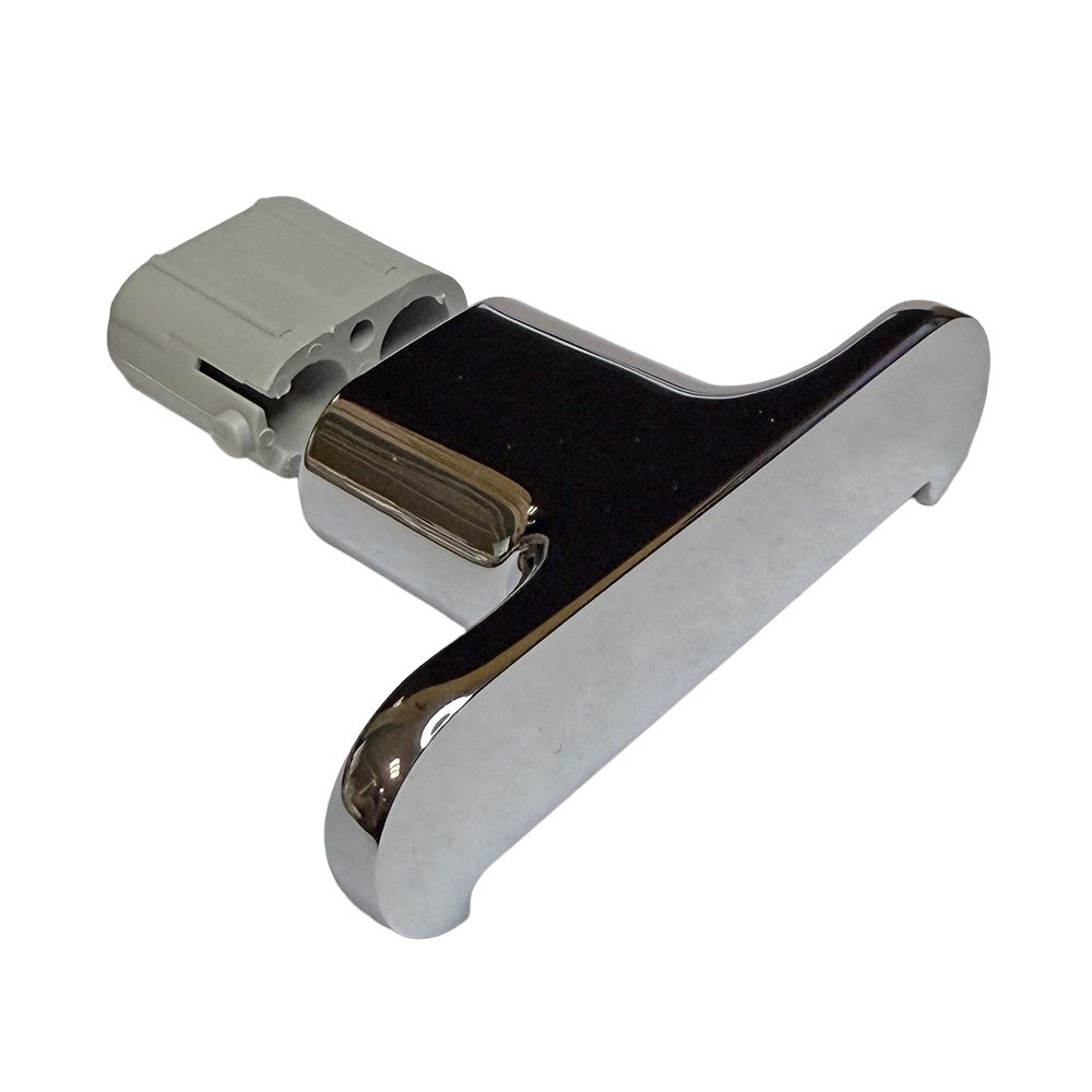 Soporte / Gancho Metálico para Accesorios de Baño – Acabado Cromo Pulido