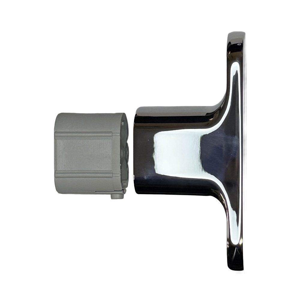 Soporte / Gancho Metálico para Accesorios de Baño – Acabado Cromo Pulido - Imagen 5